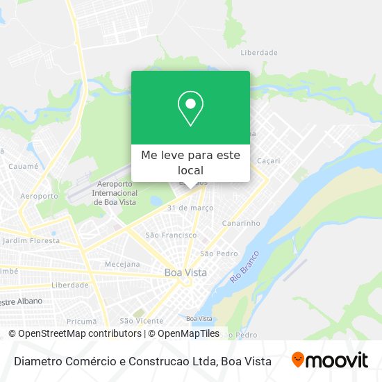 Diametro Comércio e Construcao Ltda mapa