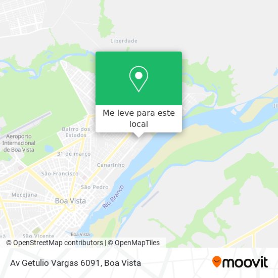 Av Getulio Vargas 6091 mapa