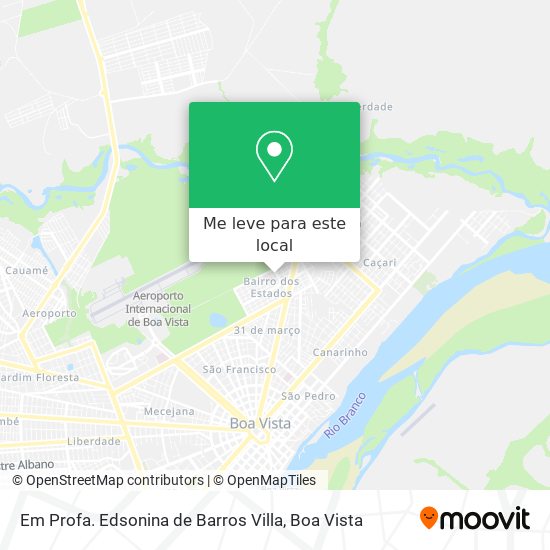 Em Profa. Edsonina de Barros Villa mapa