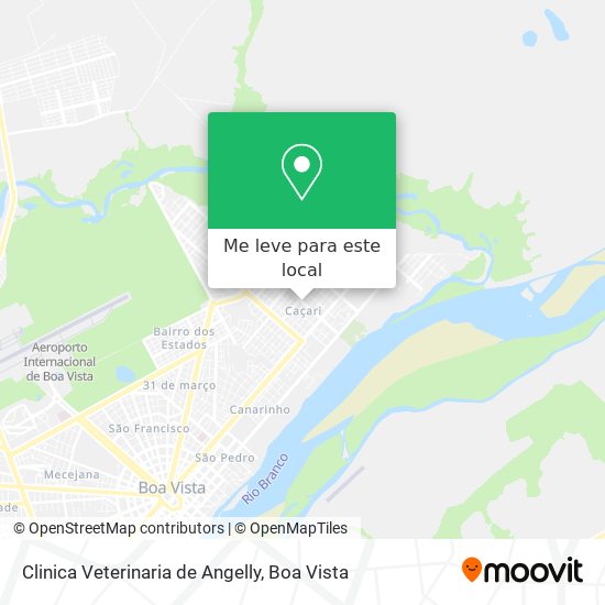 Clinica Veterinaria de Angelly mapa
