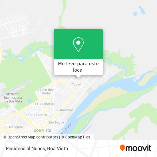 Residencial Nunes mapa