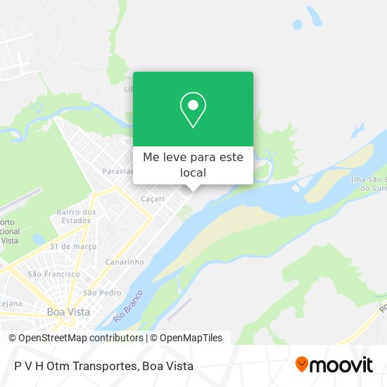 P V H Otm Transportes mapa