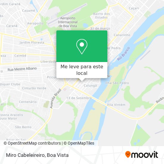 Miro Cabeleireiro mapa
