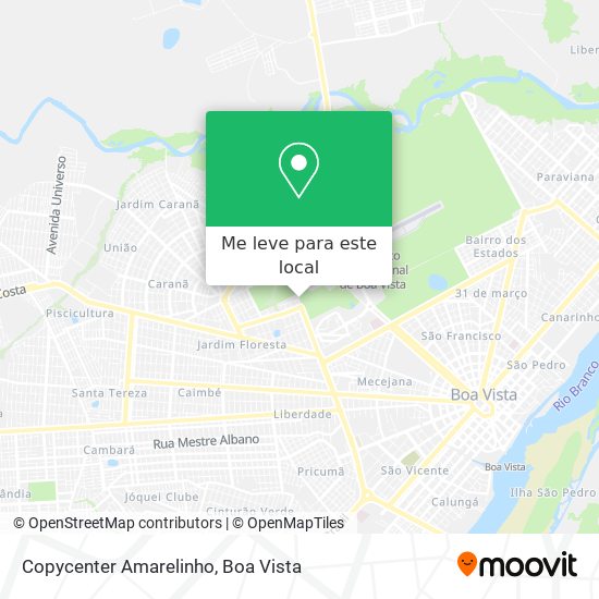 Copycenter Amarelinho mapa