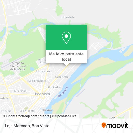 Loja Mercado mapa