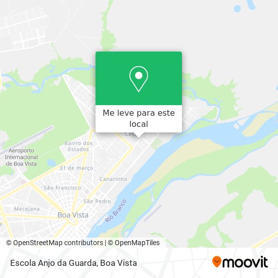 Escola Anjo da Guarda mapa