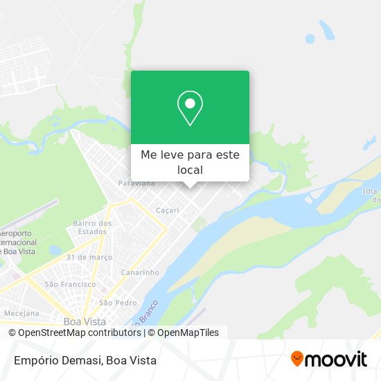 Empório Demasi mapa