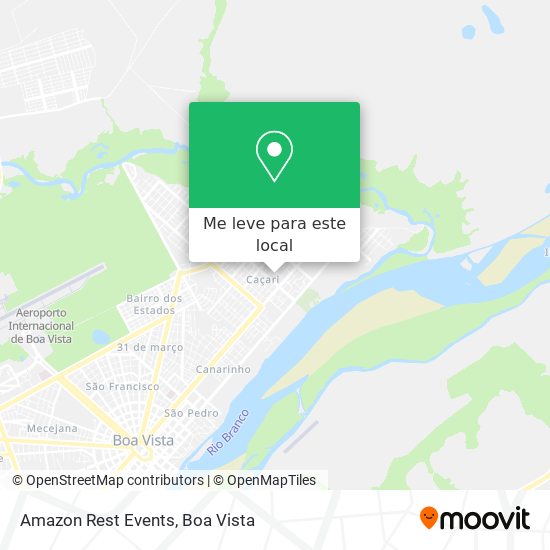Amazon Rest Events mapa