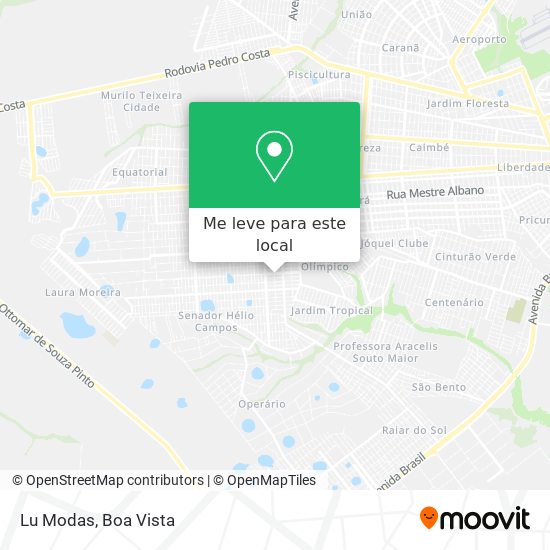 Lu Modas mapa