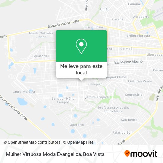 Mulher Virtuosa Moda Evangelica mapa