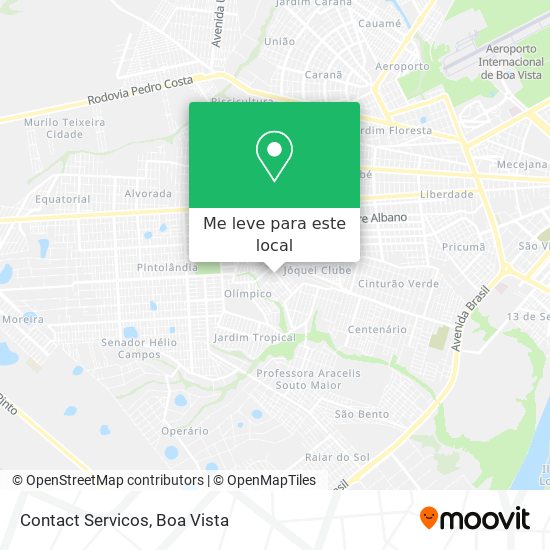 Contact Servicos mapa