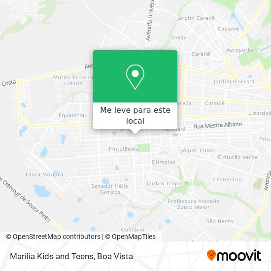 Marilia Kids and Teens mapa