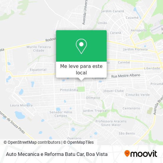 Auto Mecanica e Reforma Batu Car mapa