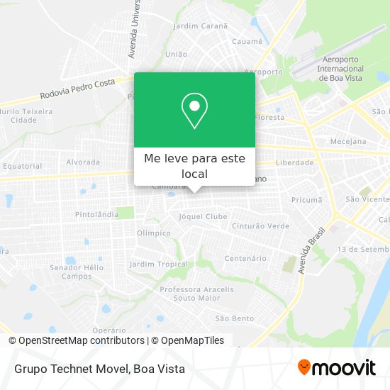 Grupo Technet Movel mapa