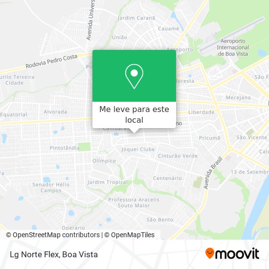 Lg Norte Flex mapa