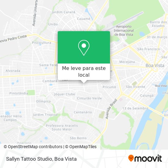 Sallyn Tattoo Studio mapa