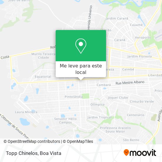 Topp Chinelos mapa