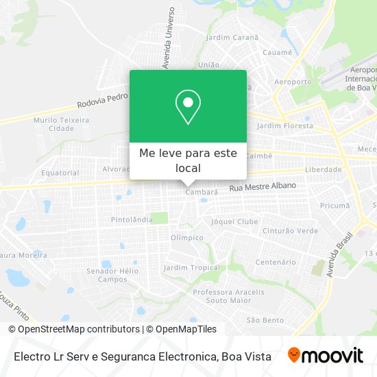 Electro Lr Serv e Seguranca Electronica mapa