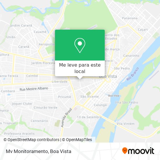 Mv Monitoramento mapa