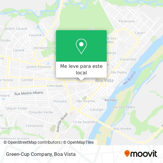 Green-Cup Company mapa