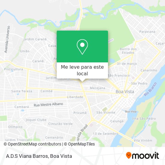A.D.S Viana Barros mapa