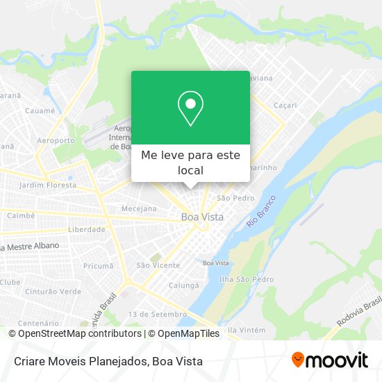 Criare Moveis Planejados mapa