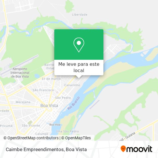 Caimbe Empreendimentos mapa