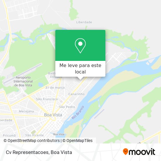 Cv Representacoes mapa