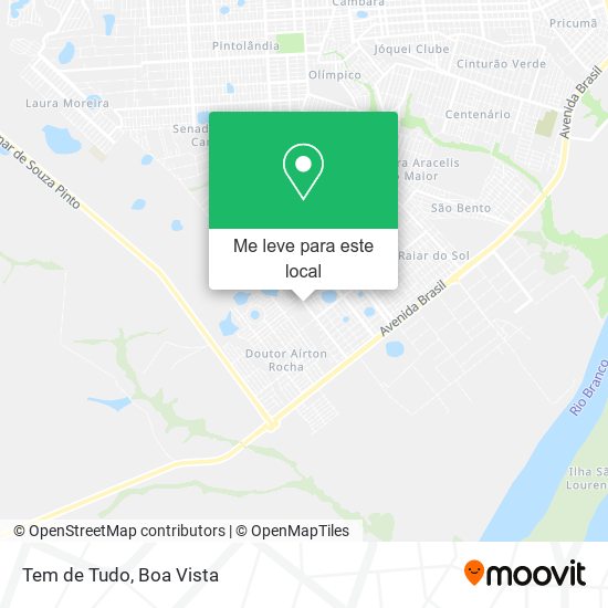 Tem de Tudo mapa