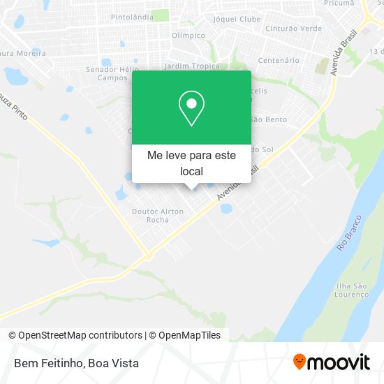 Bem Feitinho mapa