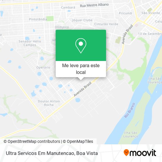 Ultra Servicos Em Manutencao mapa