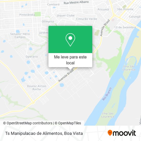 Ts Manipulacao de Alimentos mapa