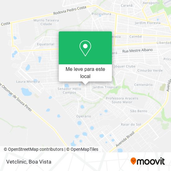 Vetclinic mapa