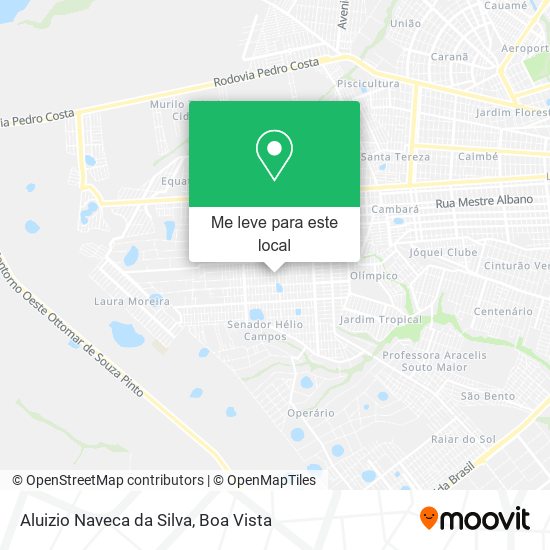 Aluizio Naveca da Silva mapa