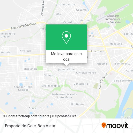 Emporio do Gole mapa