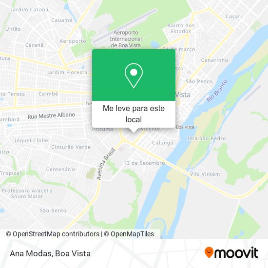 Ana Modas mapa