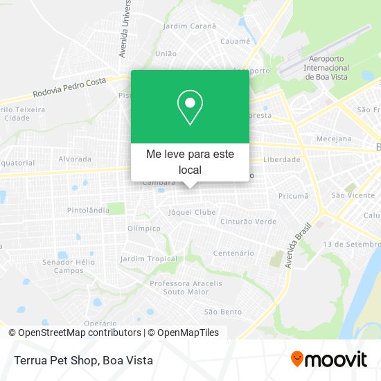 Terrua Pet Shop mapa