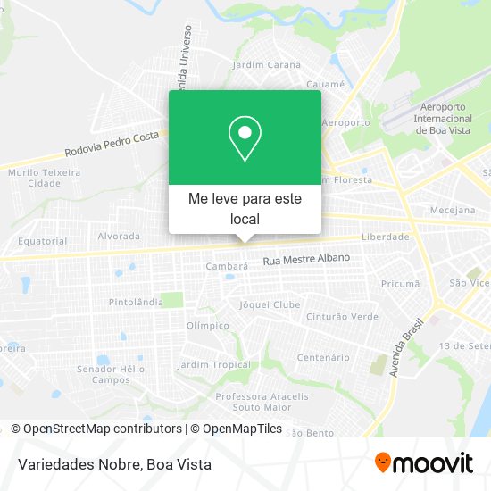 Variedades Nobre mapa