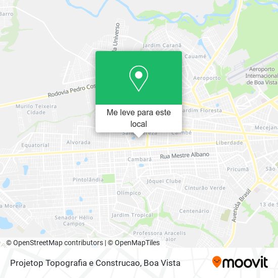 Projetop Topografia e Construcao mapa