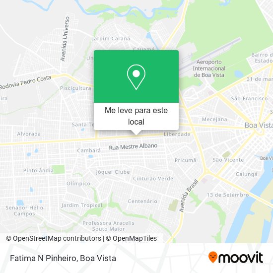 Fatima N Pinheiro mapa