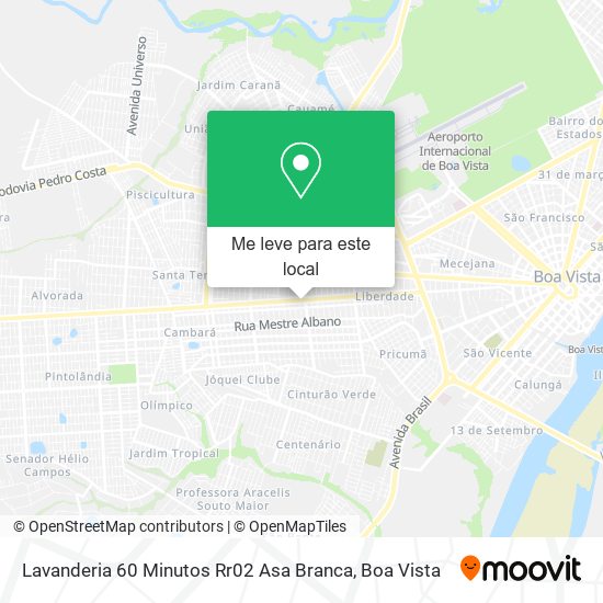 Lavanderia 60 Minutos Rr02 Asa Branca mapa