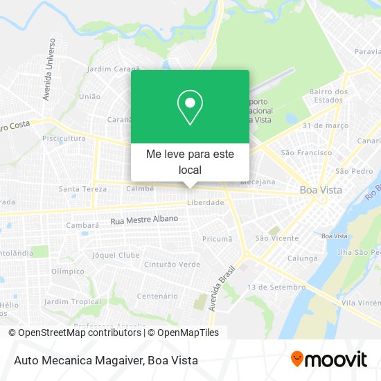 Auto Mecanica Magaiver mapa