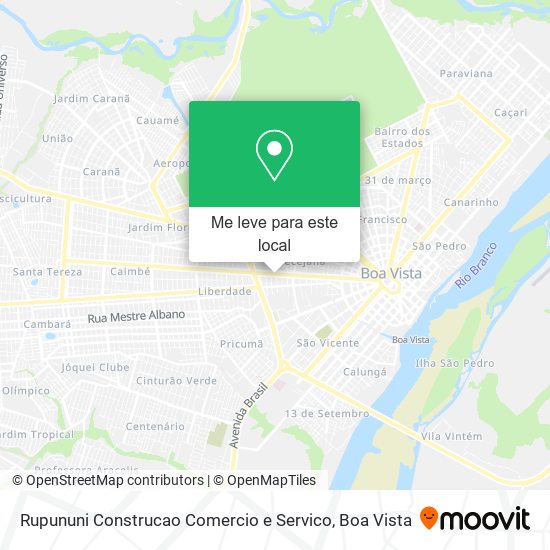 Rupununi Construcao Comercio e Servico mapa