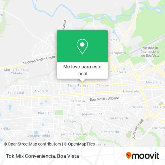 Tok Mix Conveniencia mapa