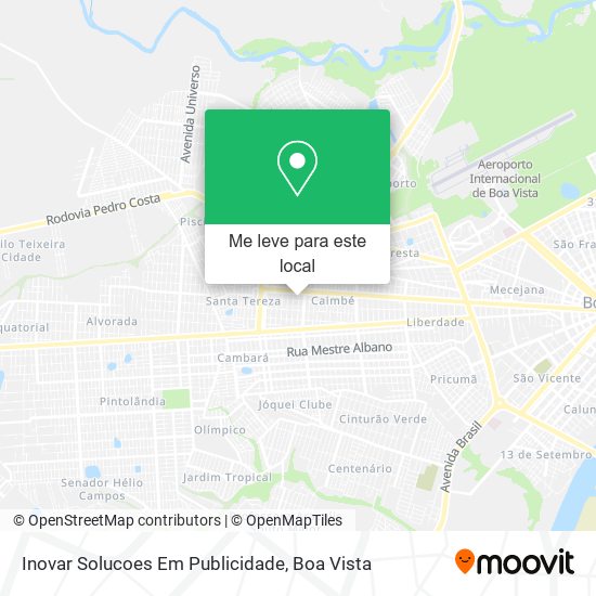 Inovar Solucoes Em Publicidade mapa