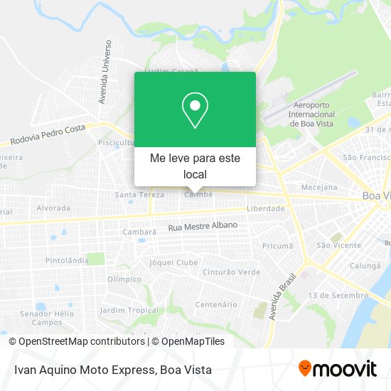 Ivan Aquino Moto Express mapa