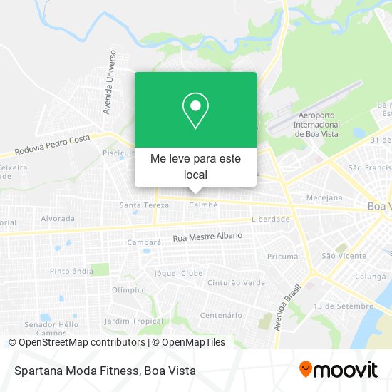 Spartana Moda Fitness mapa