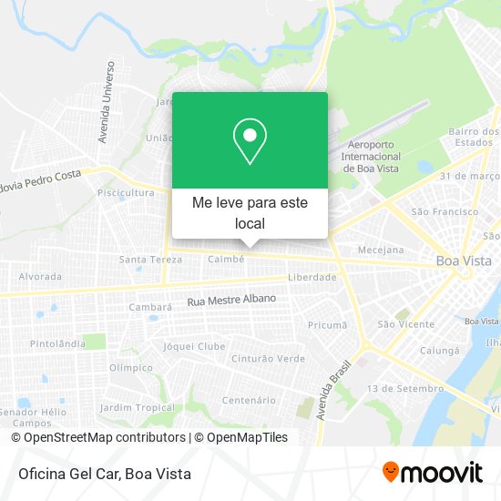 Oficina Gel Car mapa