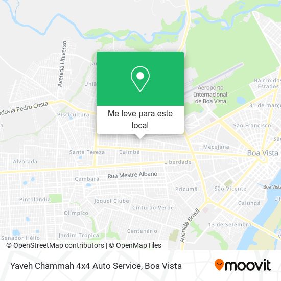 Yaveh Chammah 4x4 Auto Service mapa