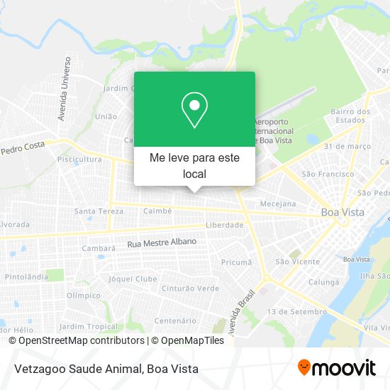 Vetzagoo Saude Animal mapa